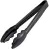 Winco 9" Utility Tongs, Black, 6 ct