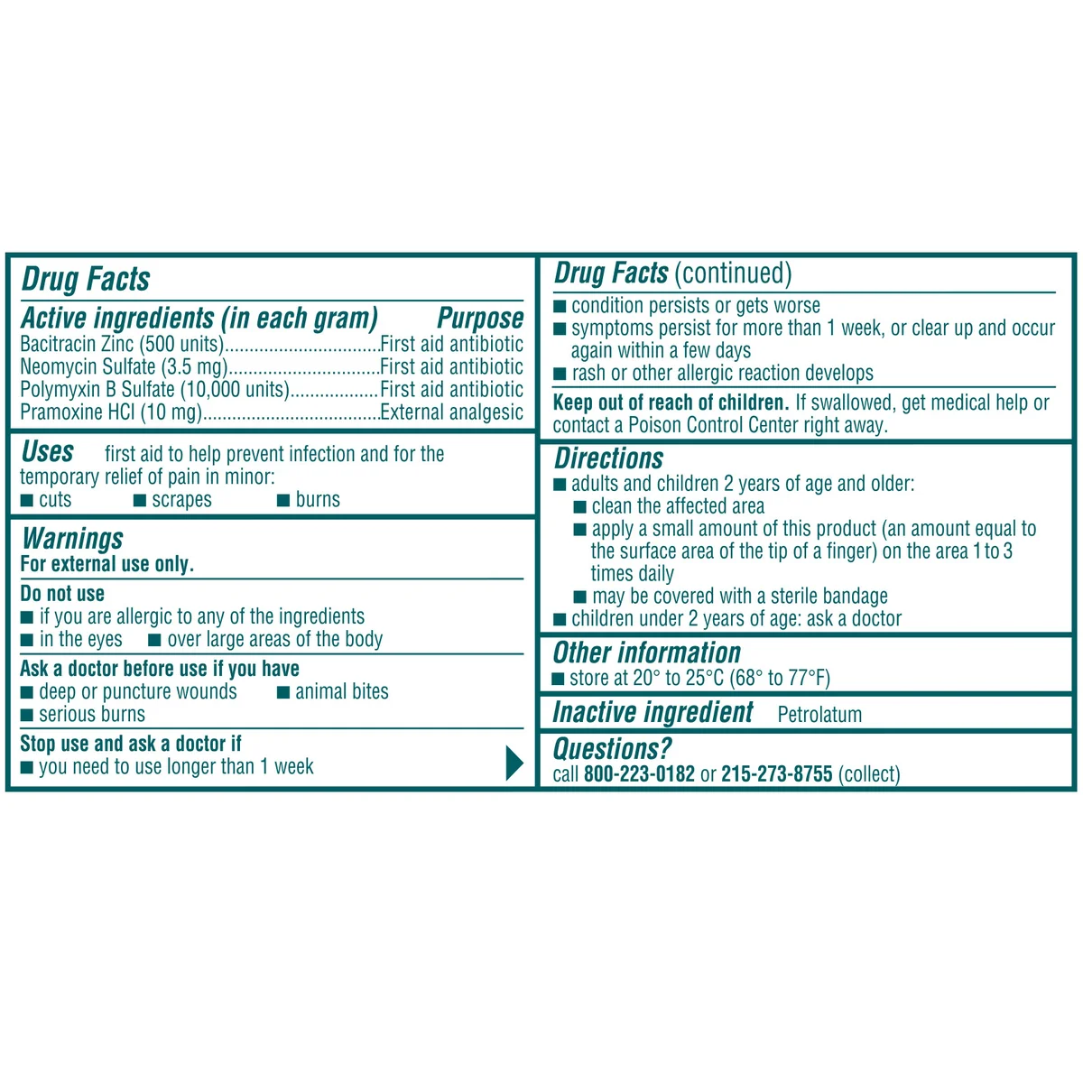 Neosporin + Pain Relief Dual Action Topical Antibiotic Ointment, 3 ct - Image 2