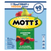 Mott's Fruit Flavored Snacks, Assorted Fruit, 0.8 oz, 90 ct