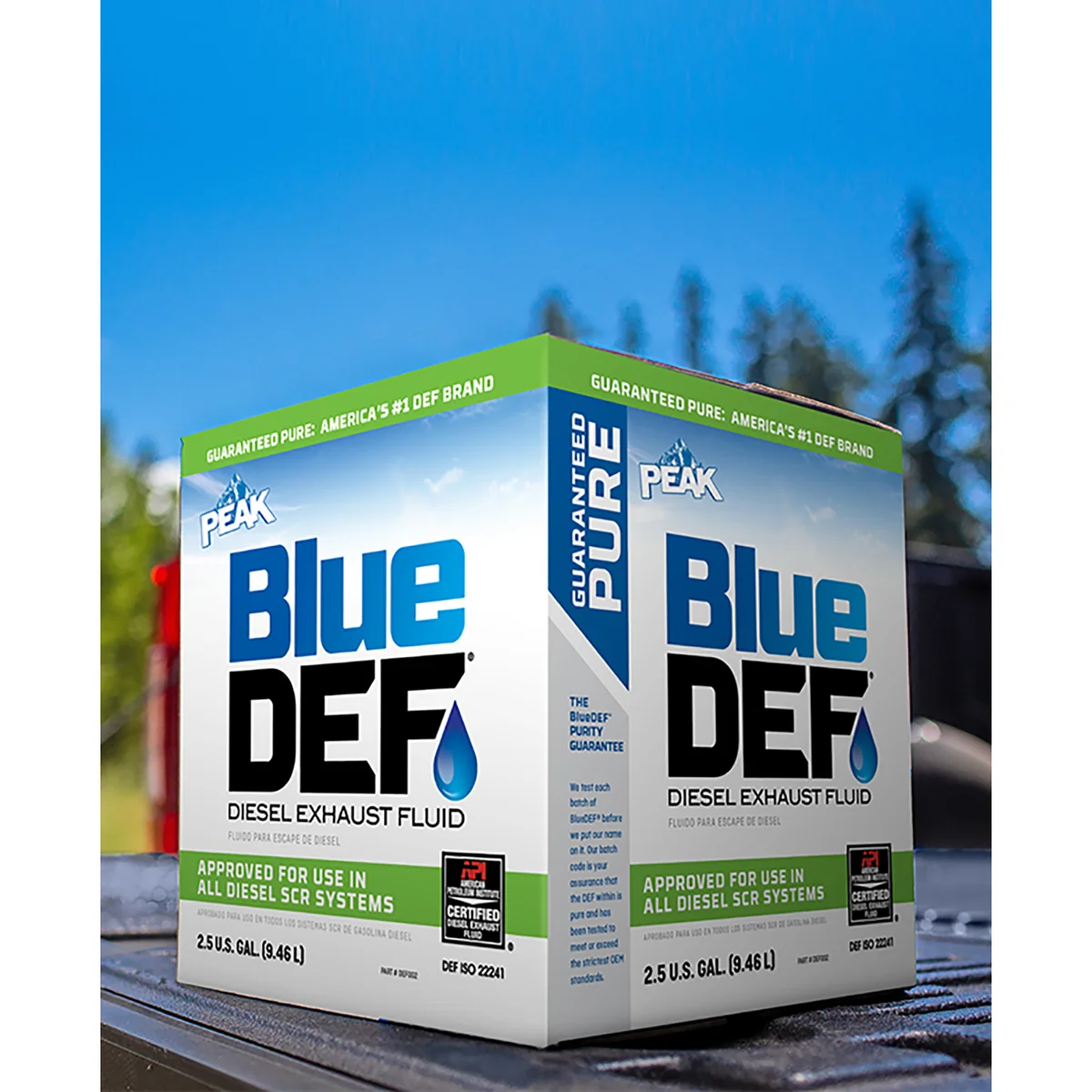 PEAK Blue DEF Diesel Exhaust Fluid, 2.5 Gallon - Image 4