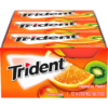 Trident Sugar Free Gum, Tropical Twist, 14 Pieces, 15 ct