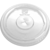 Fabri-Kal Plastic Straw Slot Cold Cup Lids, 32 oz, 1000 ct