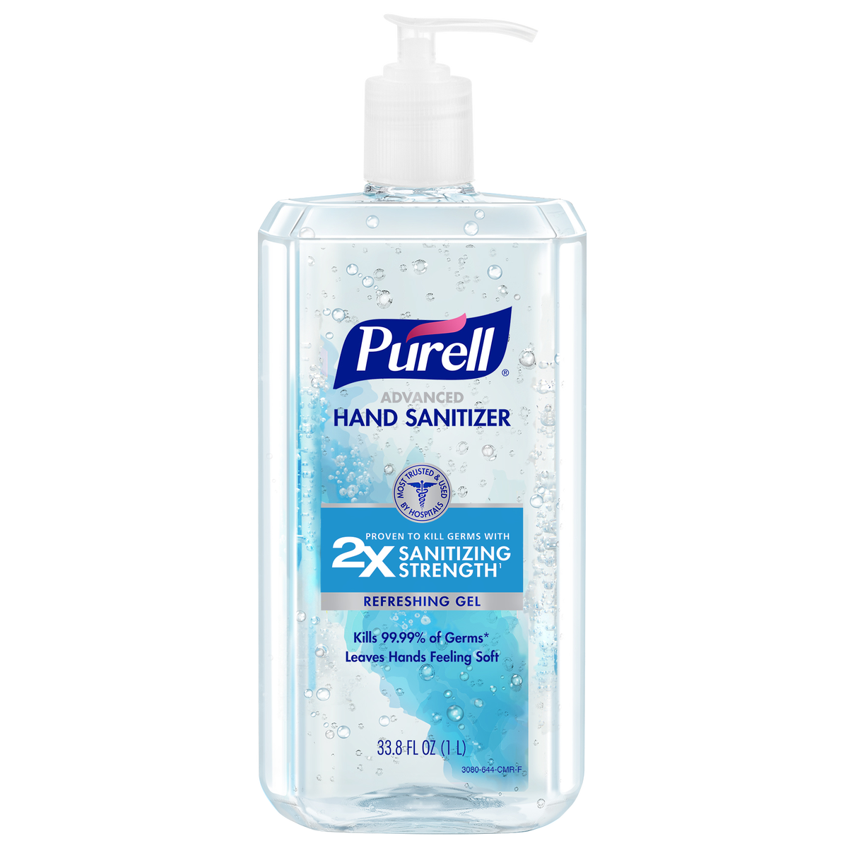 PURELL Advanced Hand Sanitizer Refreshing Gel, 33.8 fl oz