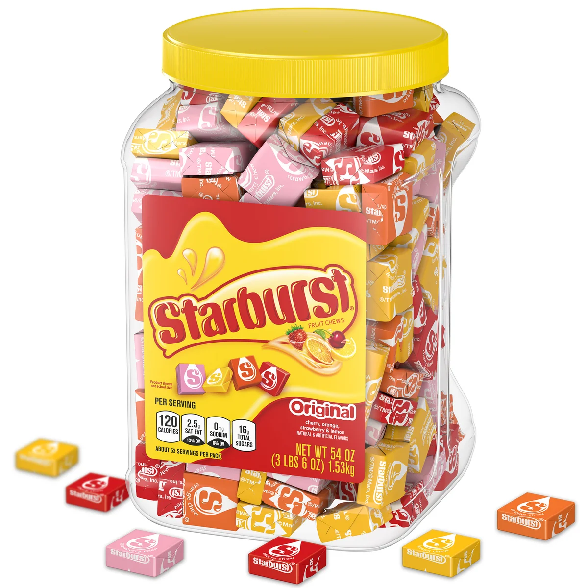 Starburst Chewy Candy, Original, 54 oz - Image 3