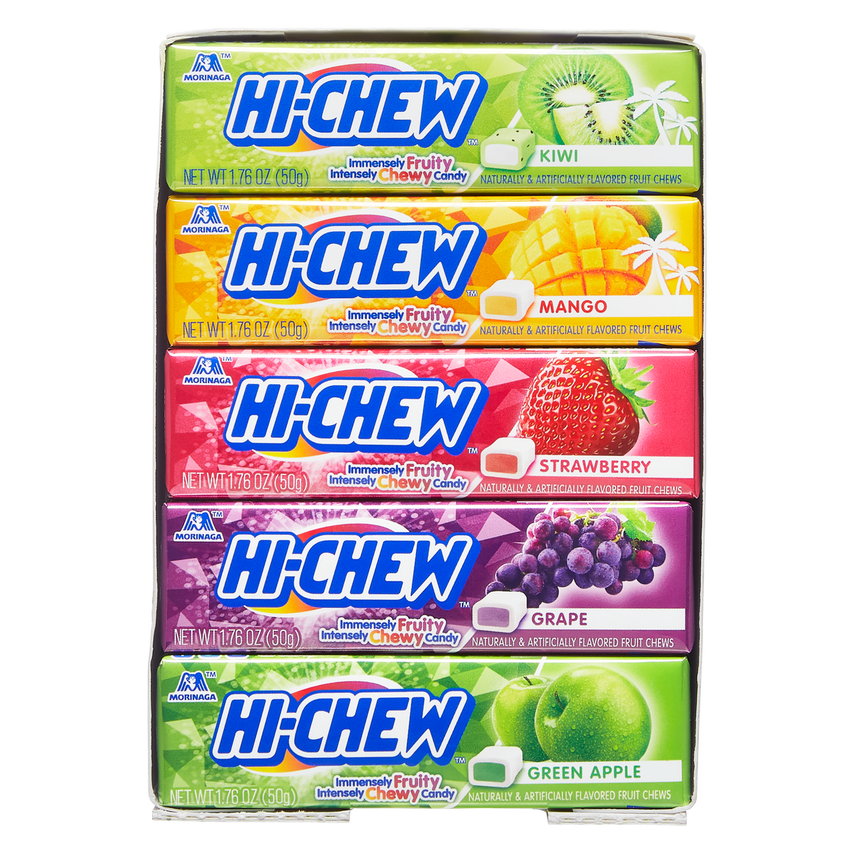 Hi-Chew Fruit Chews, Variety Pack, 1.76 oz, 15 ct