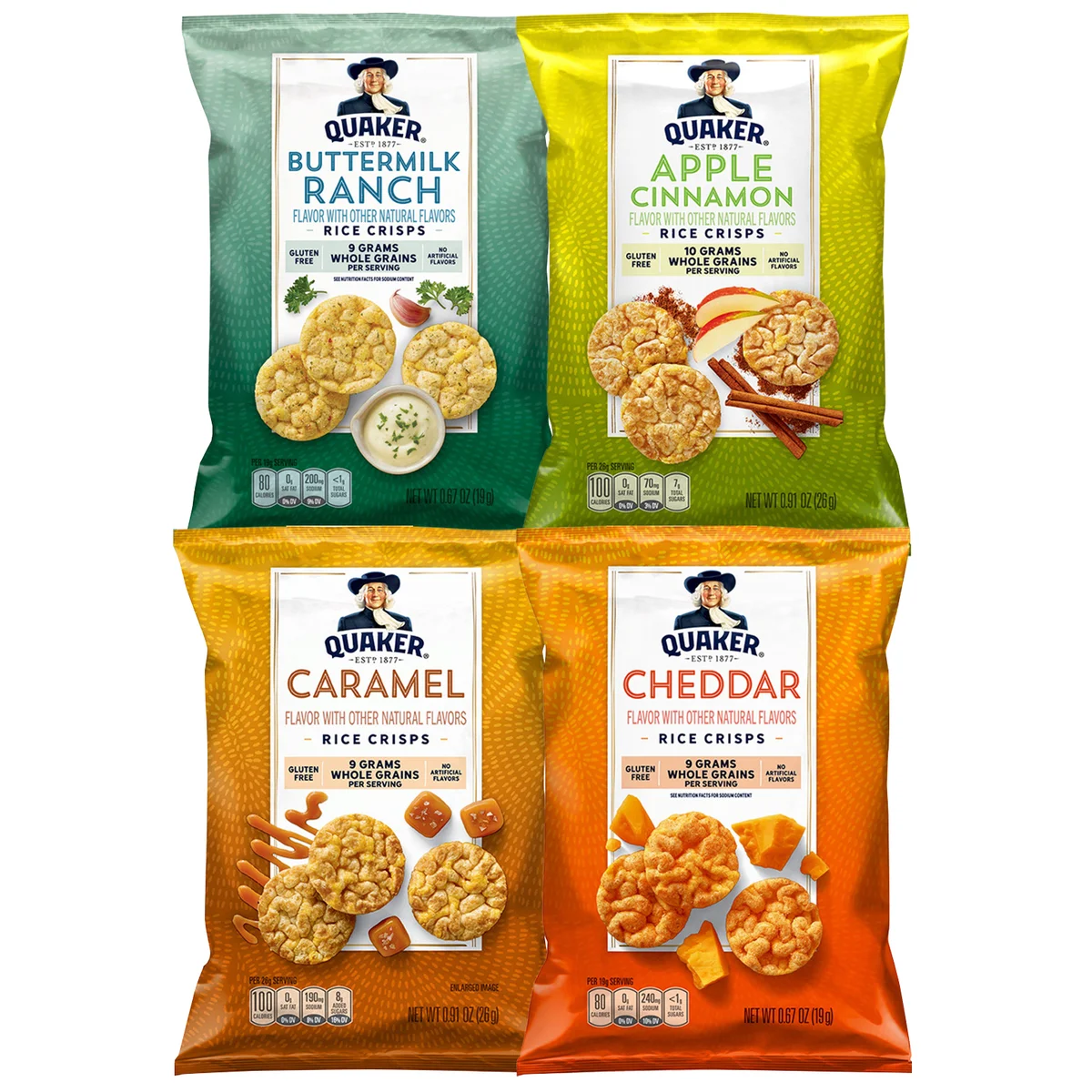 Quaker Rice Crisps, Variety Pack, 36 ct - Image 2