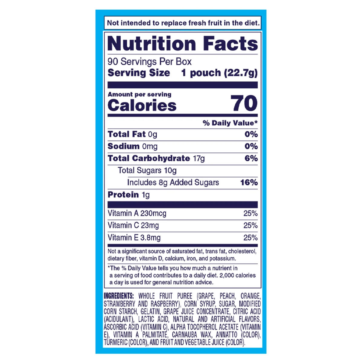 Welch's Fruit Snacks, Mixed Fruit, 0.8 oz, 90 ct - Image 5