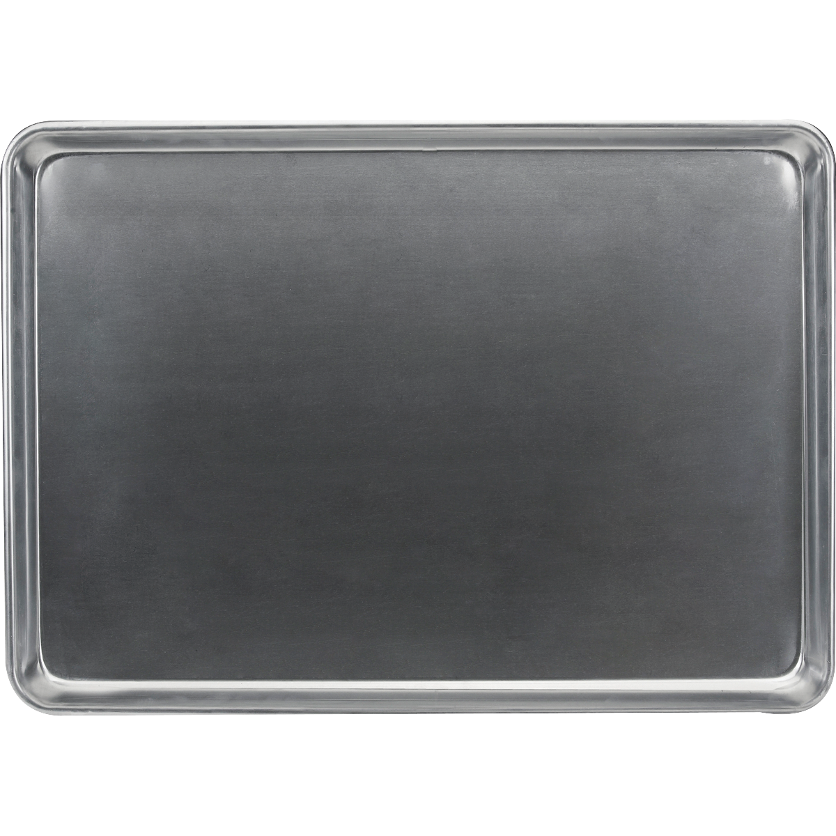 New Star Foodservice Aluminum Baking Sheets, Full-Size, 18"W x 26"L x 1"D, 2 ct - Image 2