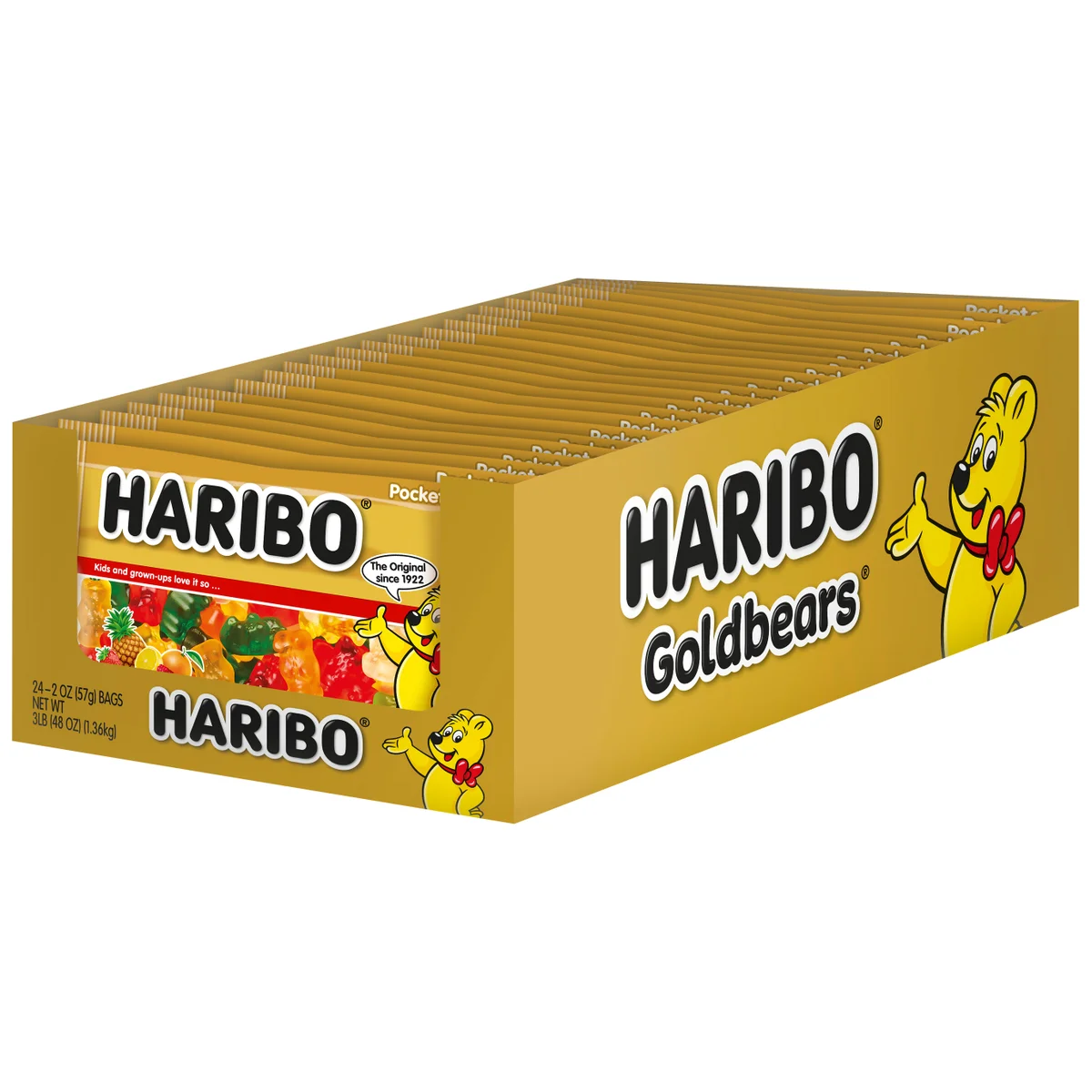 Haribo Goldbears Gummi Candy, 2 oz, 24 ct - Image 4