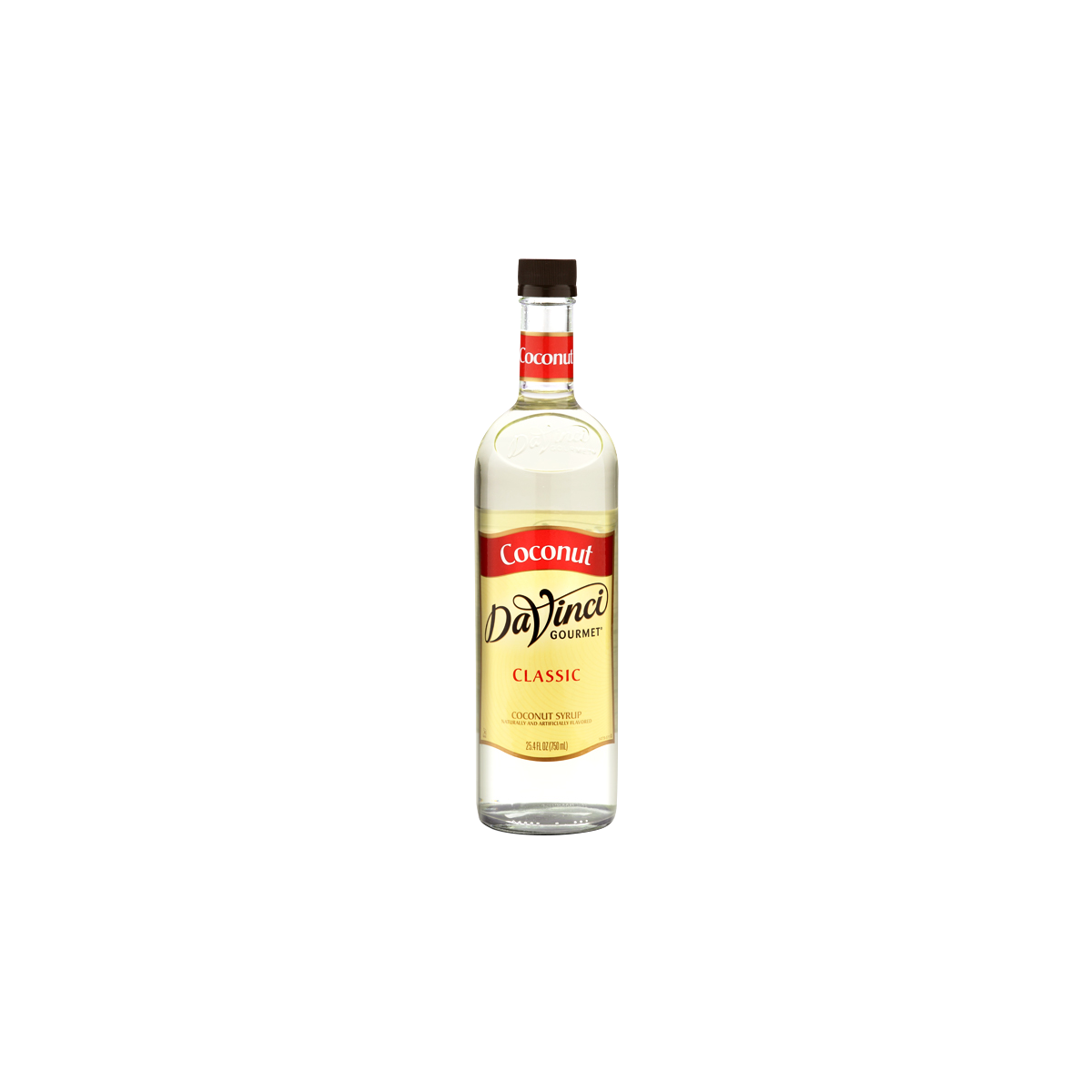 DaVinci Gourmet Classic Syrup, Coconut, 25.4 fl oz