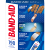 Band-Aid Adhesive Bandages, Assorted, 198 ct