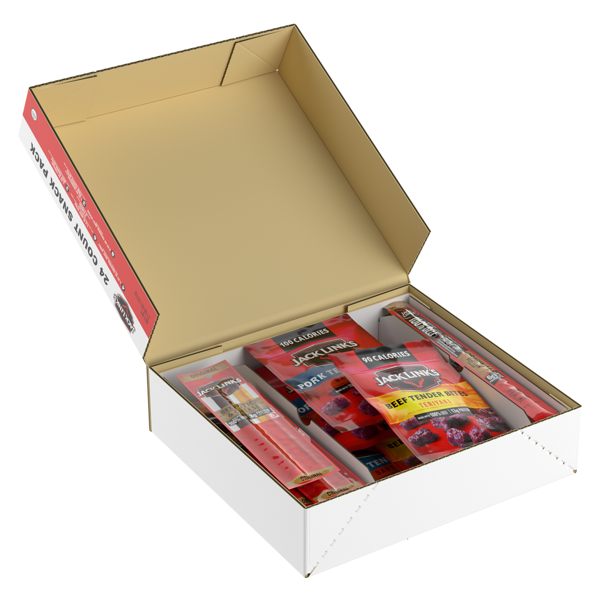 Jack Link's Protein Snack Box, Variety Pack, 24 ct - Image 2