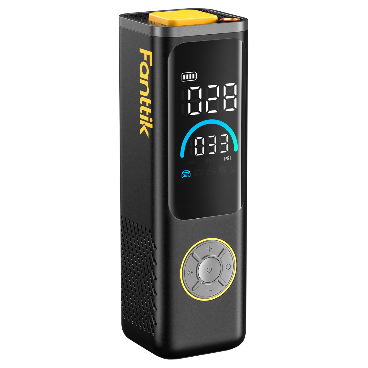 Fanttik S200 APEX Portable Air Pump and Tire Inflator with Power Bank