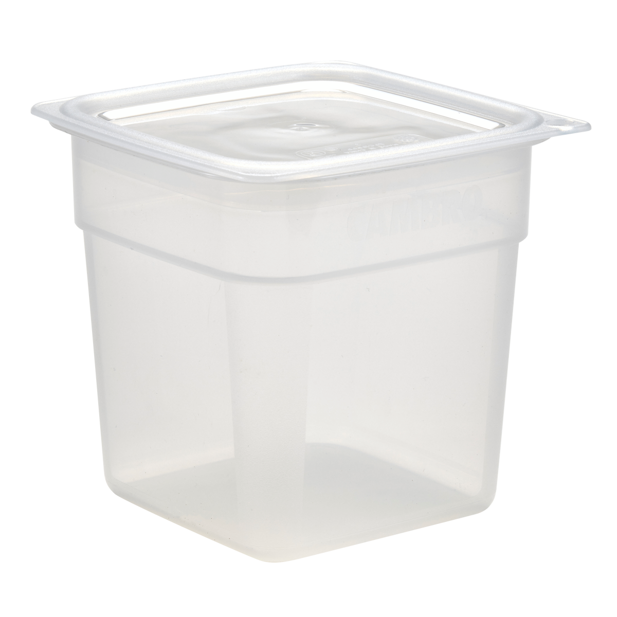 Cambro Freshpro Mini Food Storage Container Set with Lid, Translucent, 8 ct - Image 2