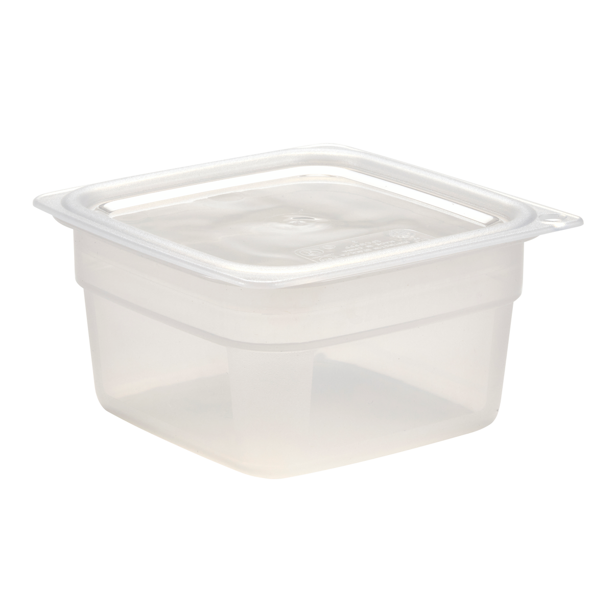 Cambro Freshpro Mini Food Storage Container Set with Lid, Translucent, 8 ct - Image 3