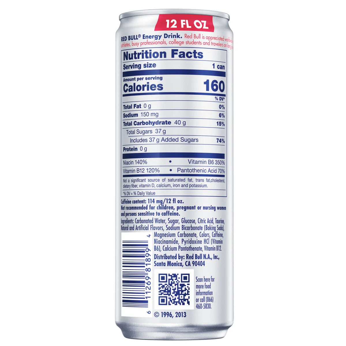 Red Bull Energy Drink, 12 fl oz, 24 ct - Image 2