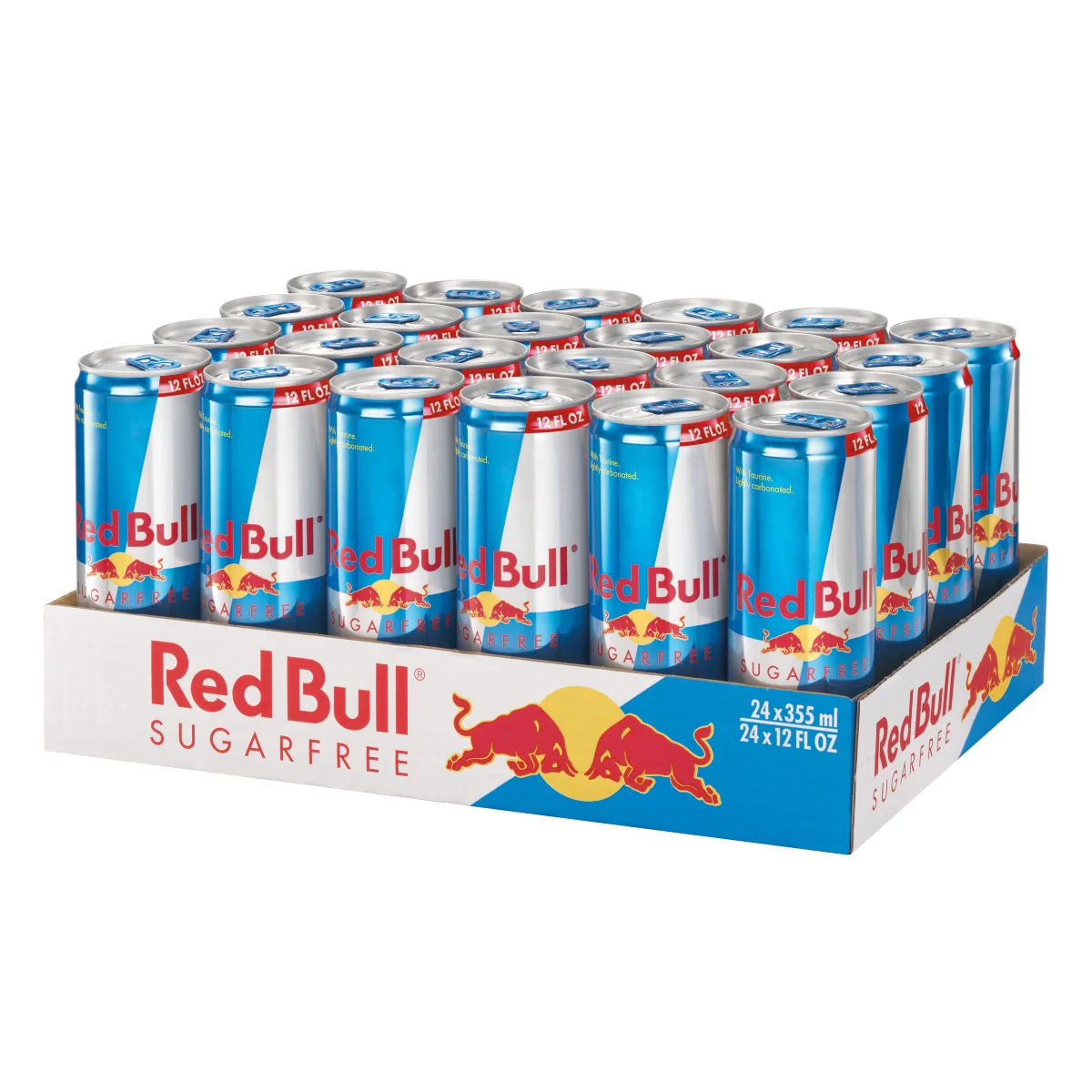 Red Bull Energy Drink, Sugar Free, 12 fl oz, 24 ct - Image 2