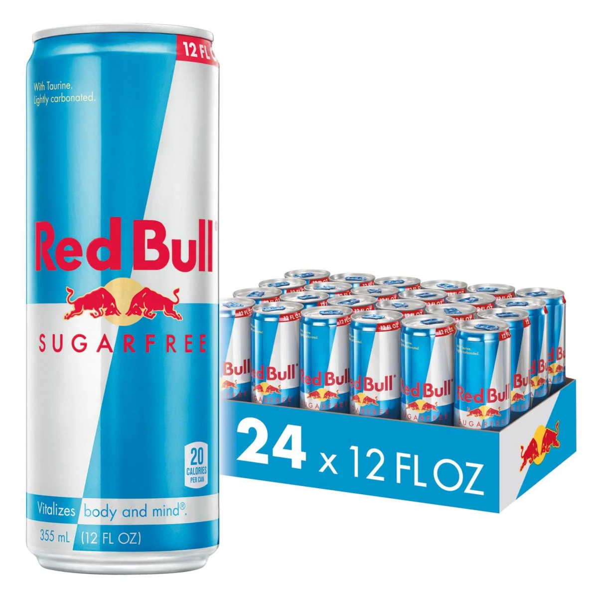 Red Bull Energy Drink, Sugar Free, 12 fl oz, 24 ct - Image 3