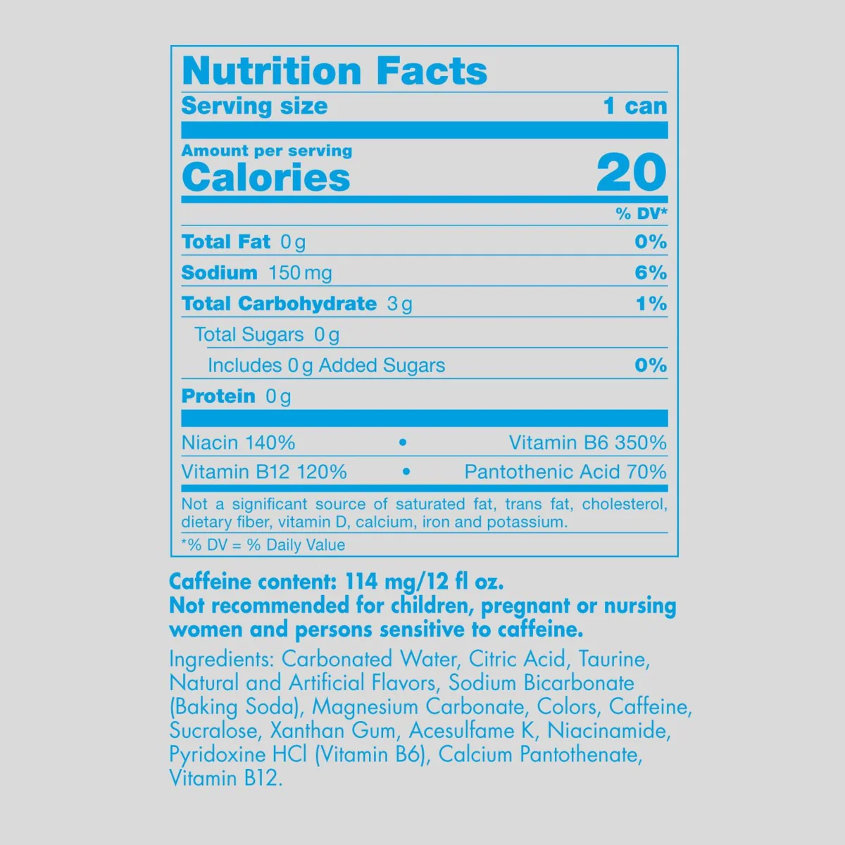 Red Bull Energy Drink, Sugar Free, 12 fl oz, 24 ct - Image 6