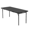 Lifetime Commercial Fold-In-Half Table, 72"L x 30"W x 29"H, Black