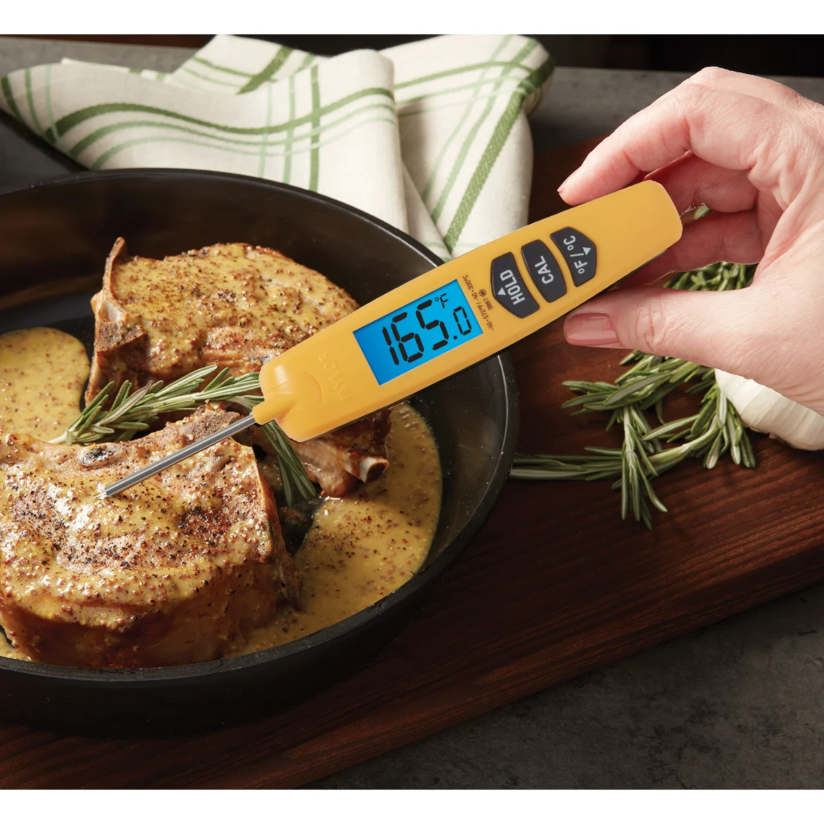 Taylor Thermocouple Digital Folding Probe Thermometer - Image 6