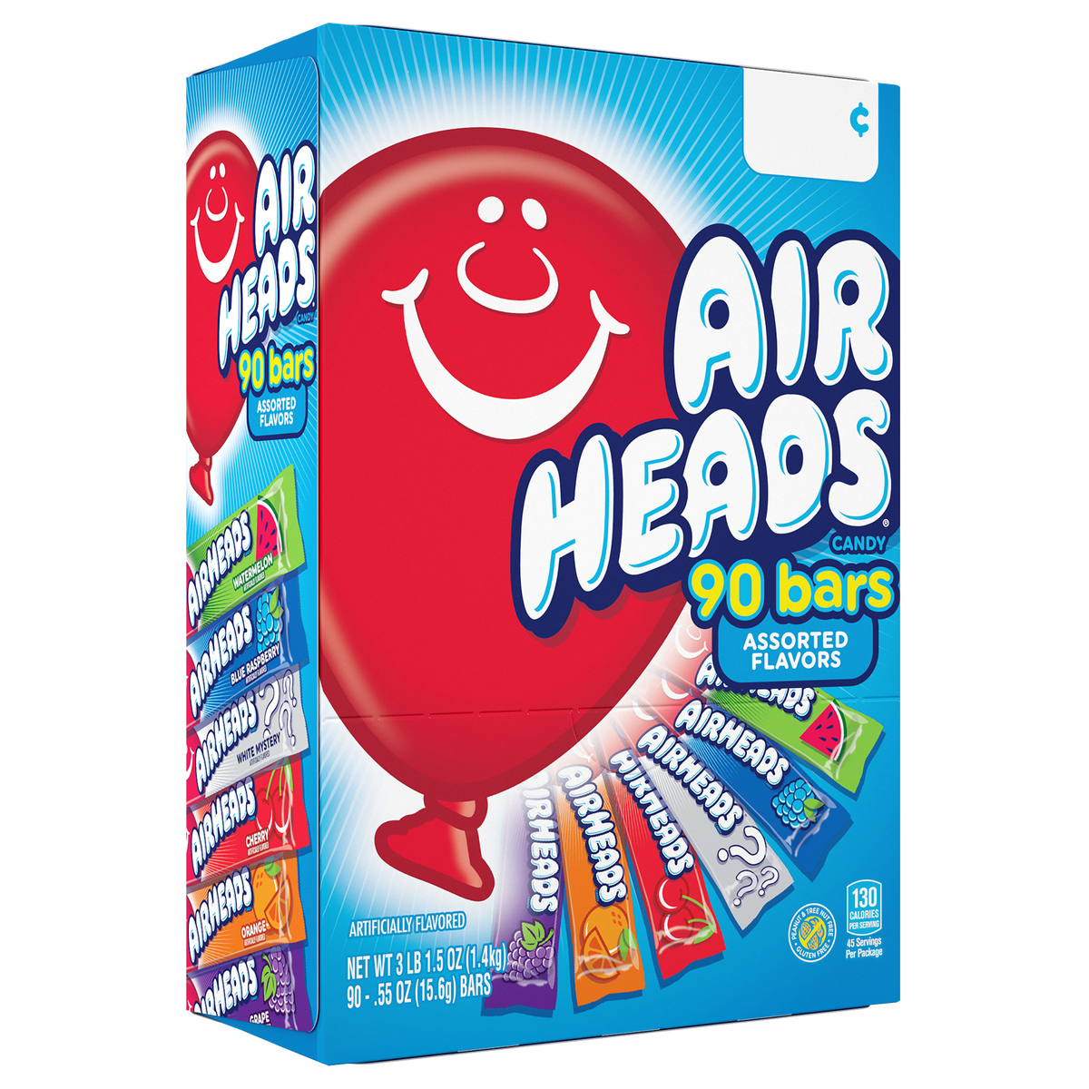 AirHeads, Variety Pack, 0.55 oz, 90 ct
