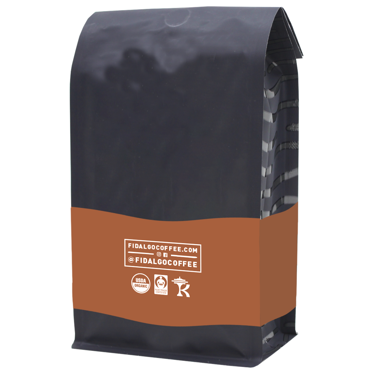 Fidalgo Coffee Roasters Organic Whole Bean Espresso, Medium Dark Roast, 2 lbs - Image 2
