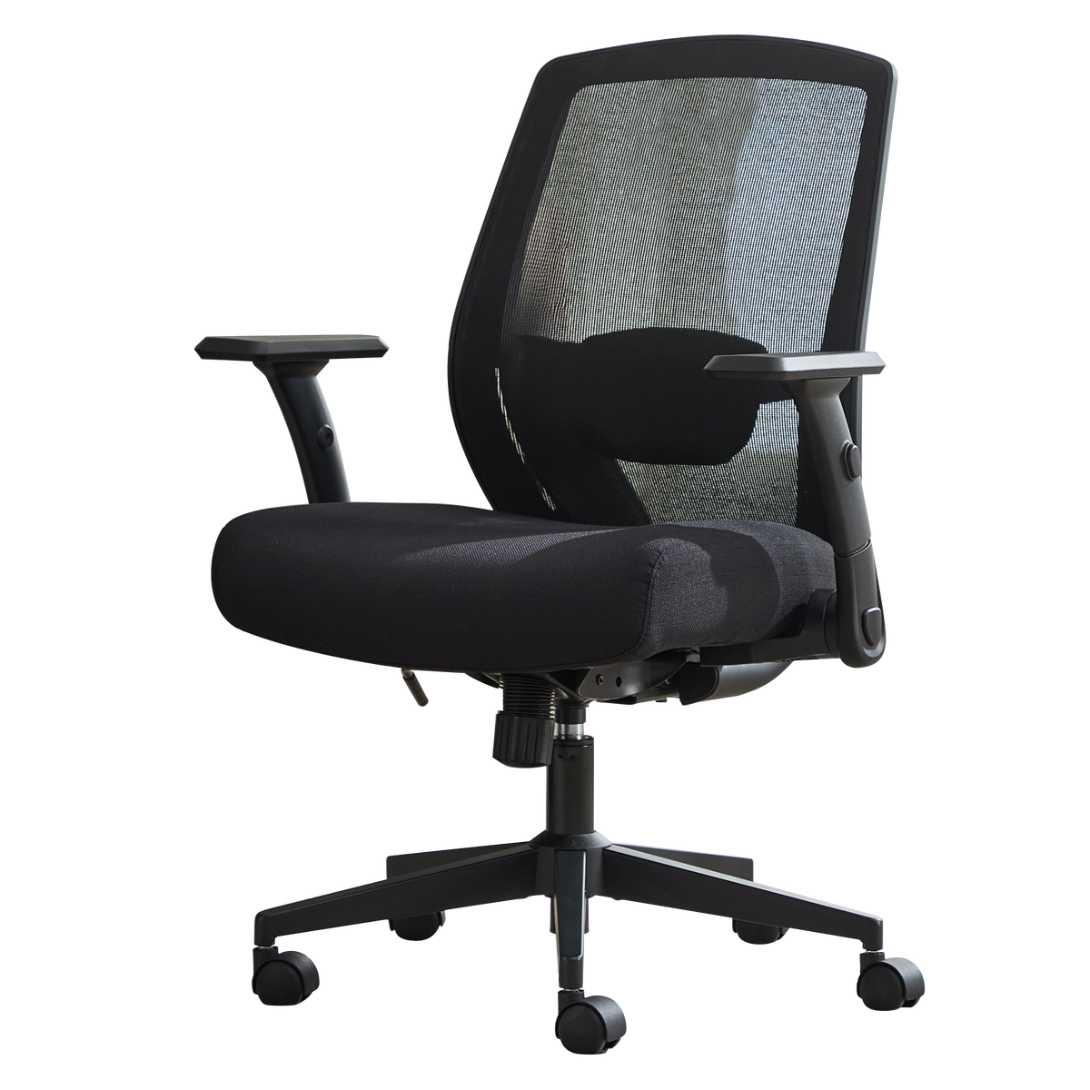 True Innovations ErgoRest Mesh Office Chair with Memory Foam Seat