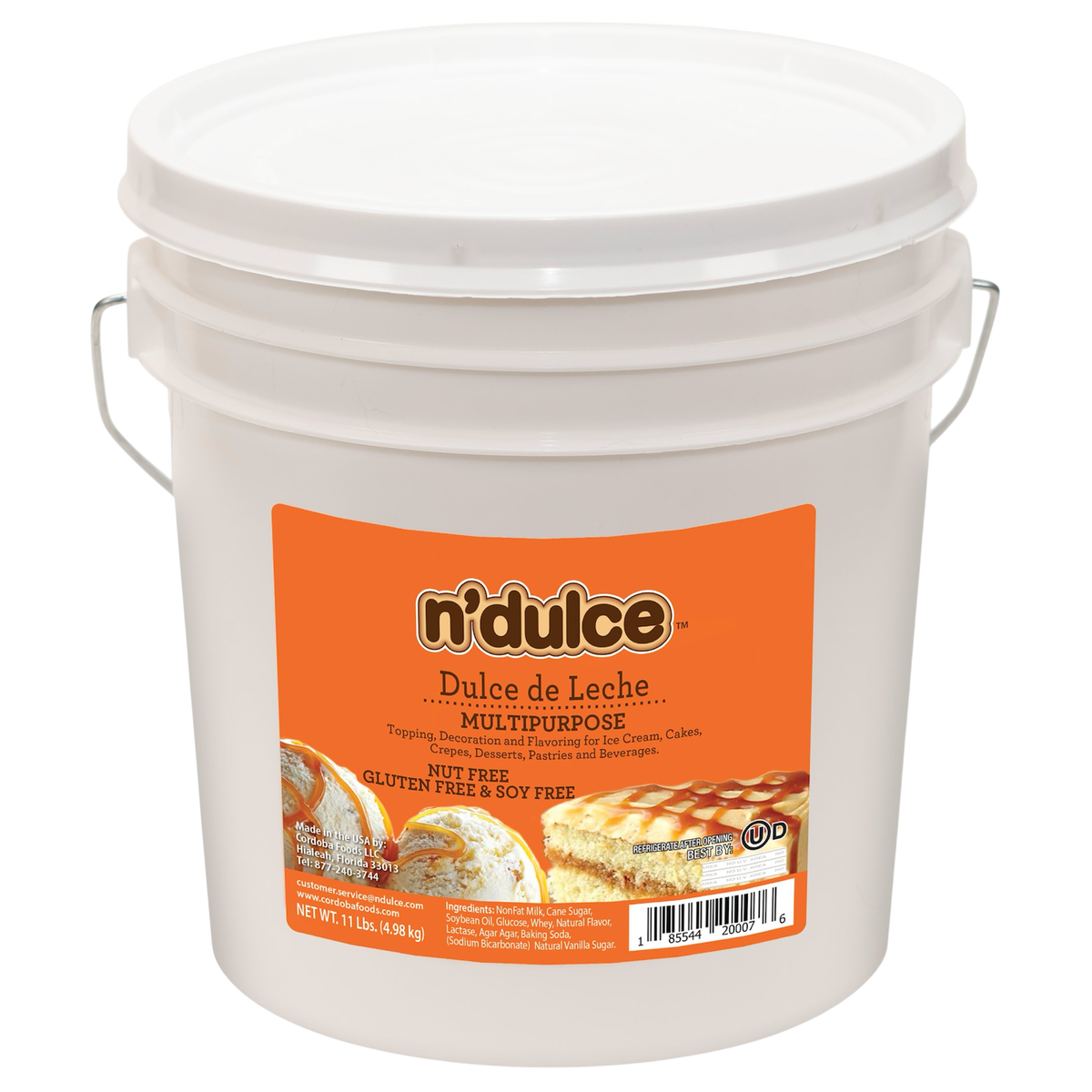 N'dulce Dulce De Leche, 11 lbs