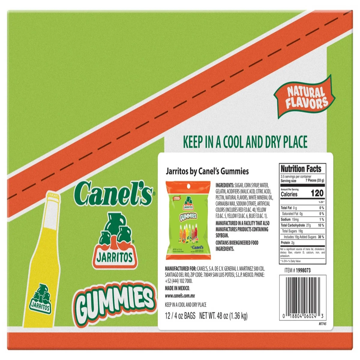Jarritos Original Gummies, 4 oz, 12 ct - Image 5