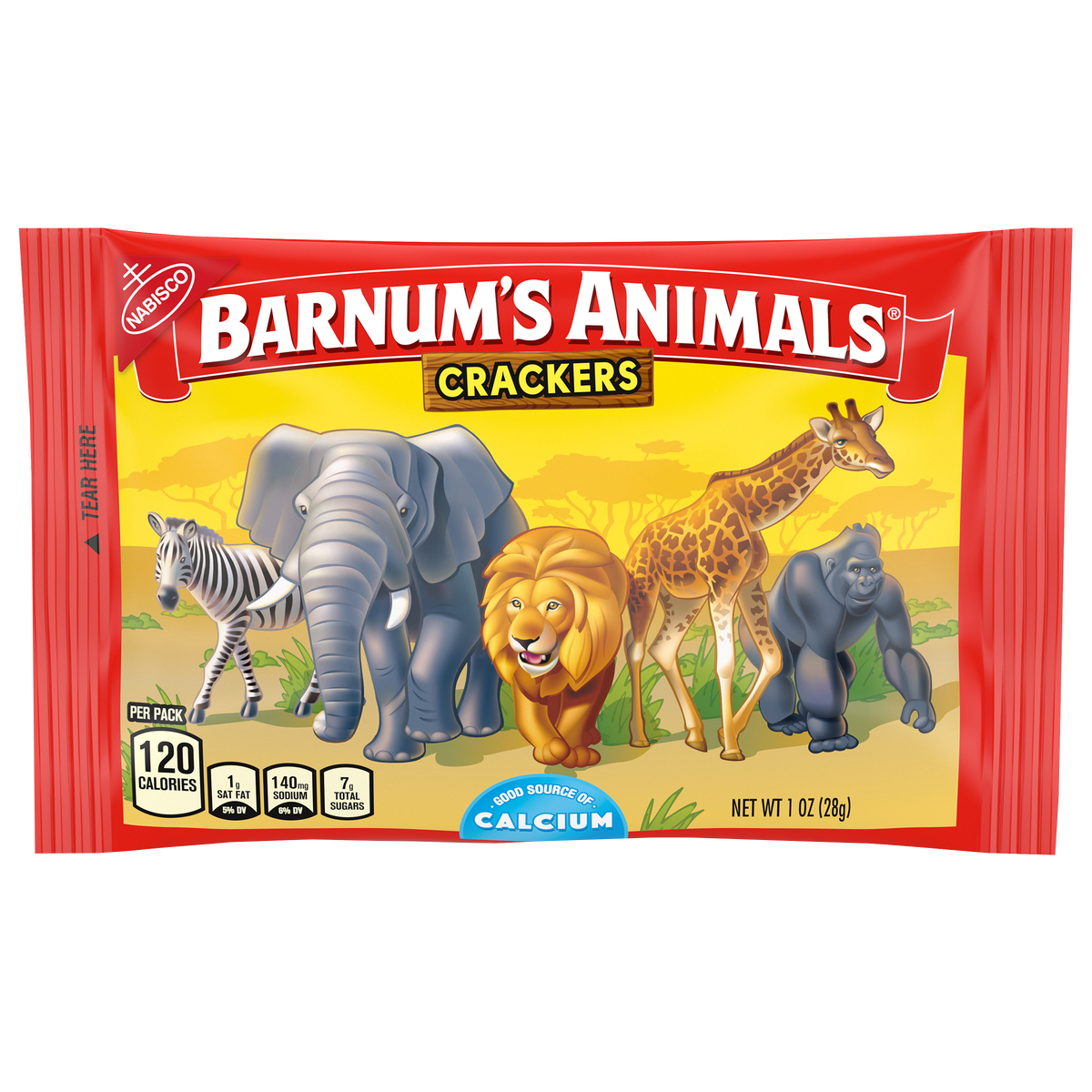 BARNUM'S Animal Crackers, 1 oz, 30 ct - Image 2