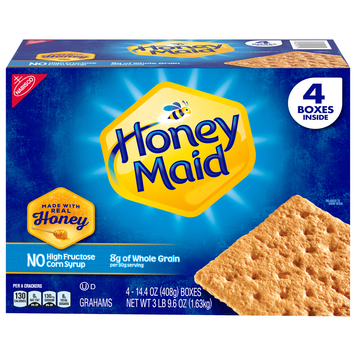 Honey Maid Graham Crackers, 14.4 oz, 4 ct - Image 9