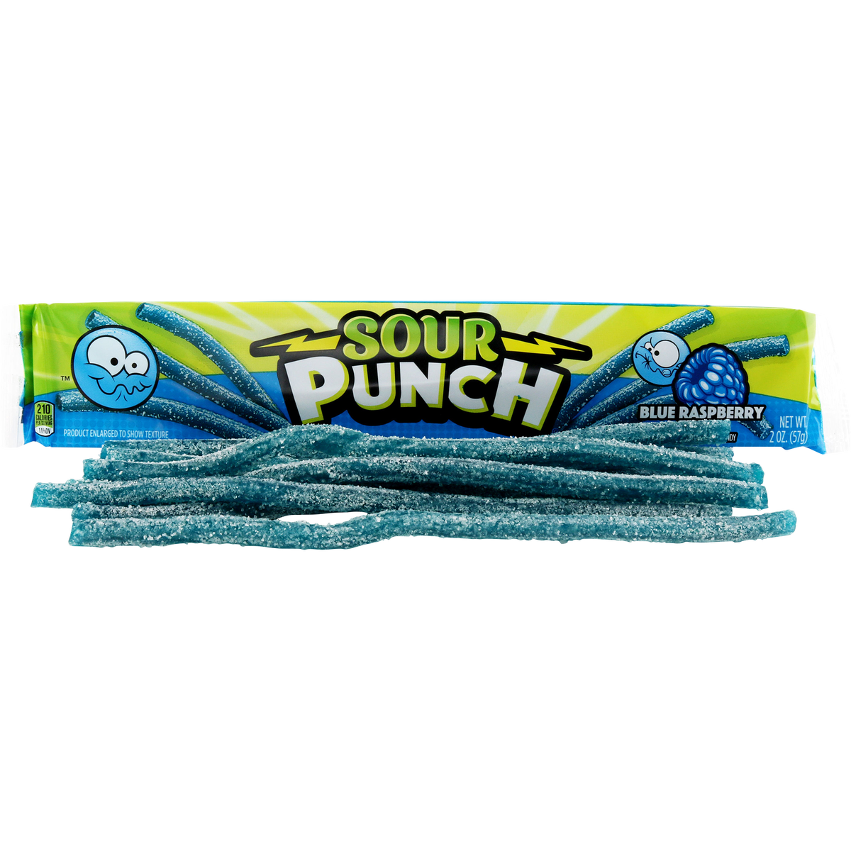 Sour Punch Straws, Blue Raspberry, 2 oz, 24 ct - Image 4