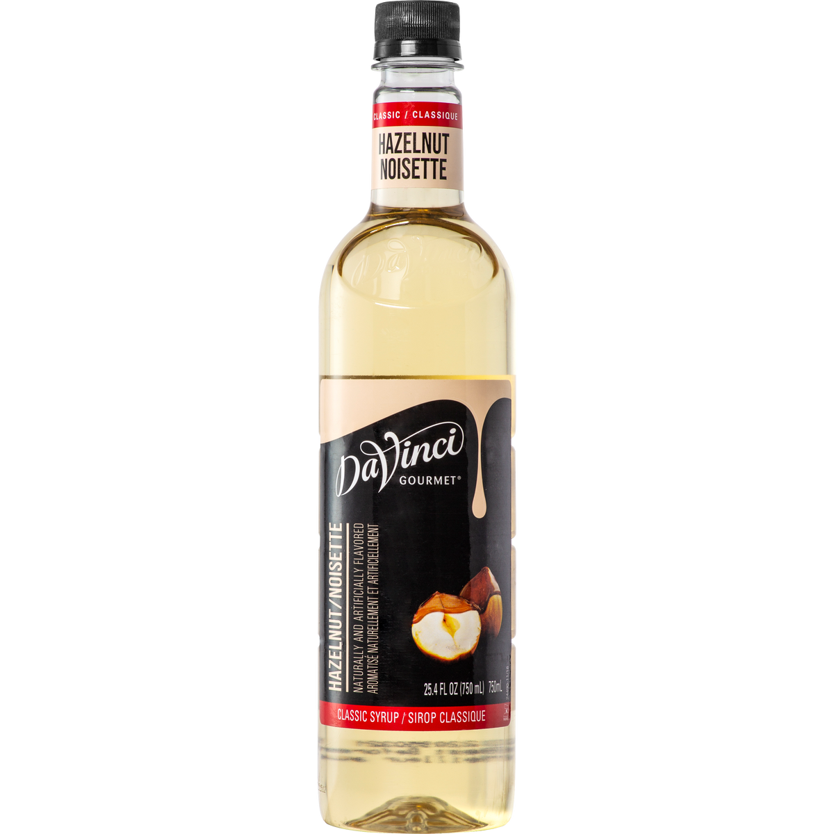 DaVinci Gourmet Classic Syrup, Hazelnut, 25.4 fl oz