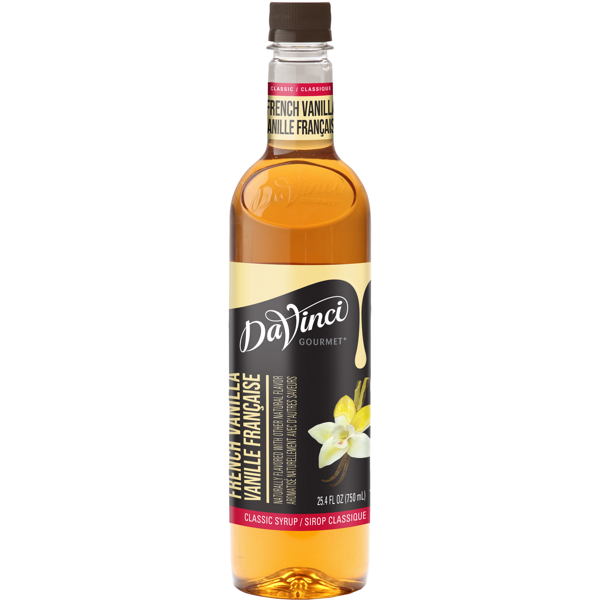 DaVinci Gourmet Classic Syrup, French Vanilla, 25.4 fl oz