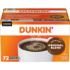 Dunkin' Original Blend Coffee, Medium Roast, Keurig K-Cup Pods, 72 ct