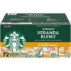 Starbucks Veranda Blend Coffee, Blonde Roast, Keurig K-Cup Pods, 72 ct