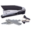 Bostitch Premium Desktop Stapler Value Pack, 28 Sheets, Black/Gray
