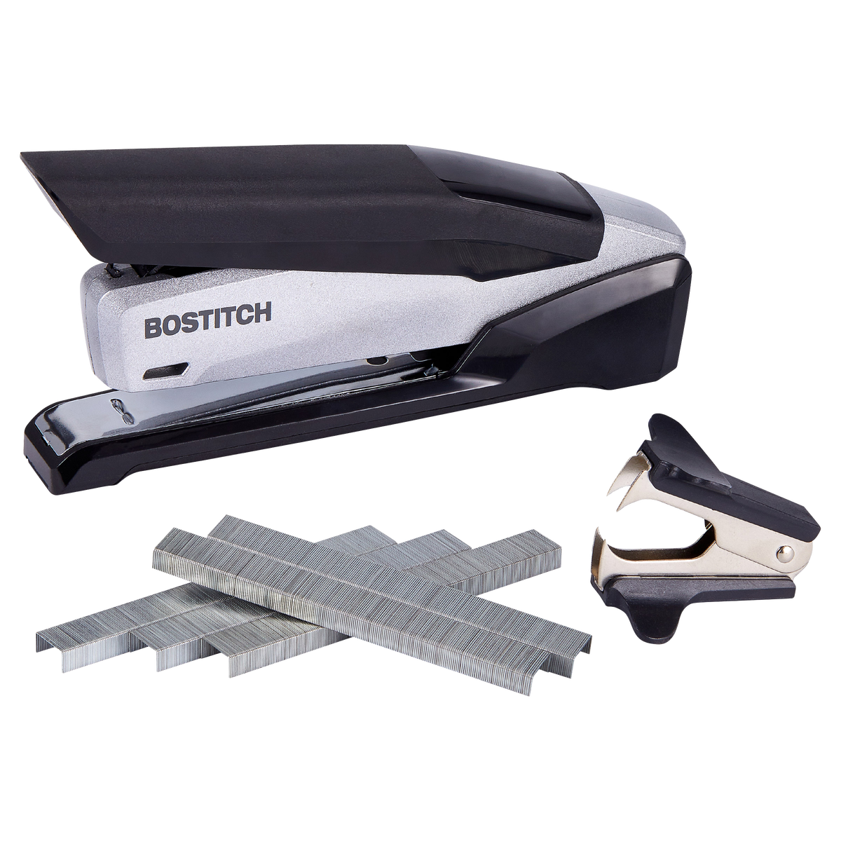 Bostitch Premium Desktop Stapler Value Pack, 28 Sheets, Black/Gray