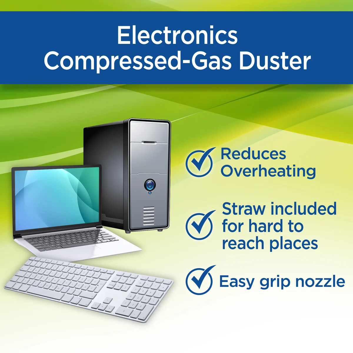 Dust-Off Compressed Gas Duster, 12 oz, 6 ct - Image 8