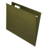 Pendaflex Hanging Folder, 1/5-Cut Tab, Letter, Standard Green, 50 ct