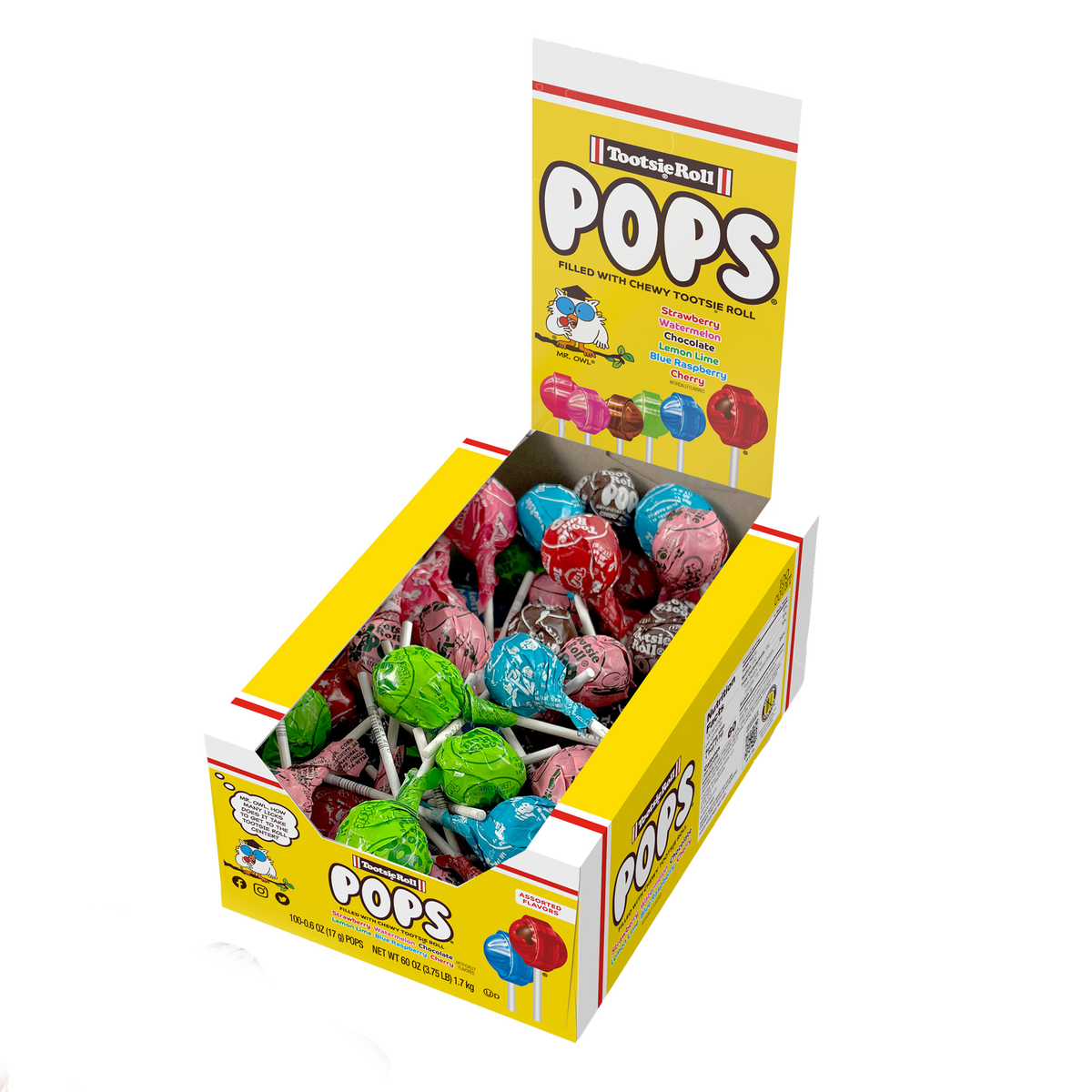 Tootsie Pops, Variety Pack, 100 ct