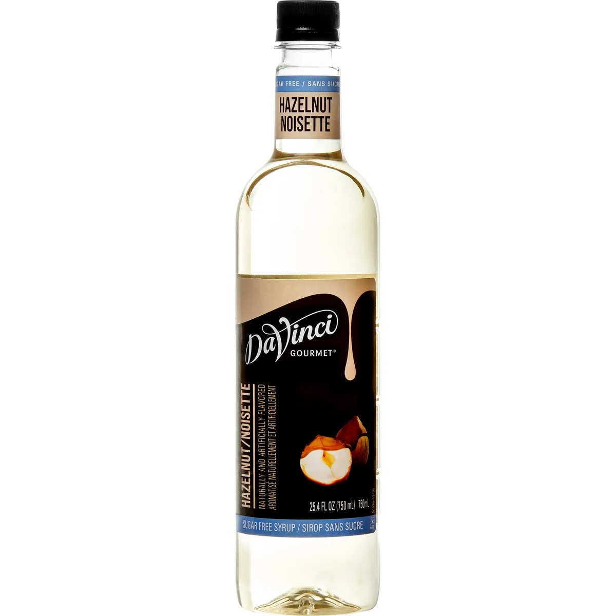 DaVinci Gourmet Sugar Free Syrup, Hazelnut, 25.4 fl oz