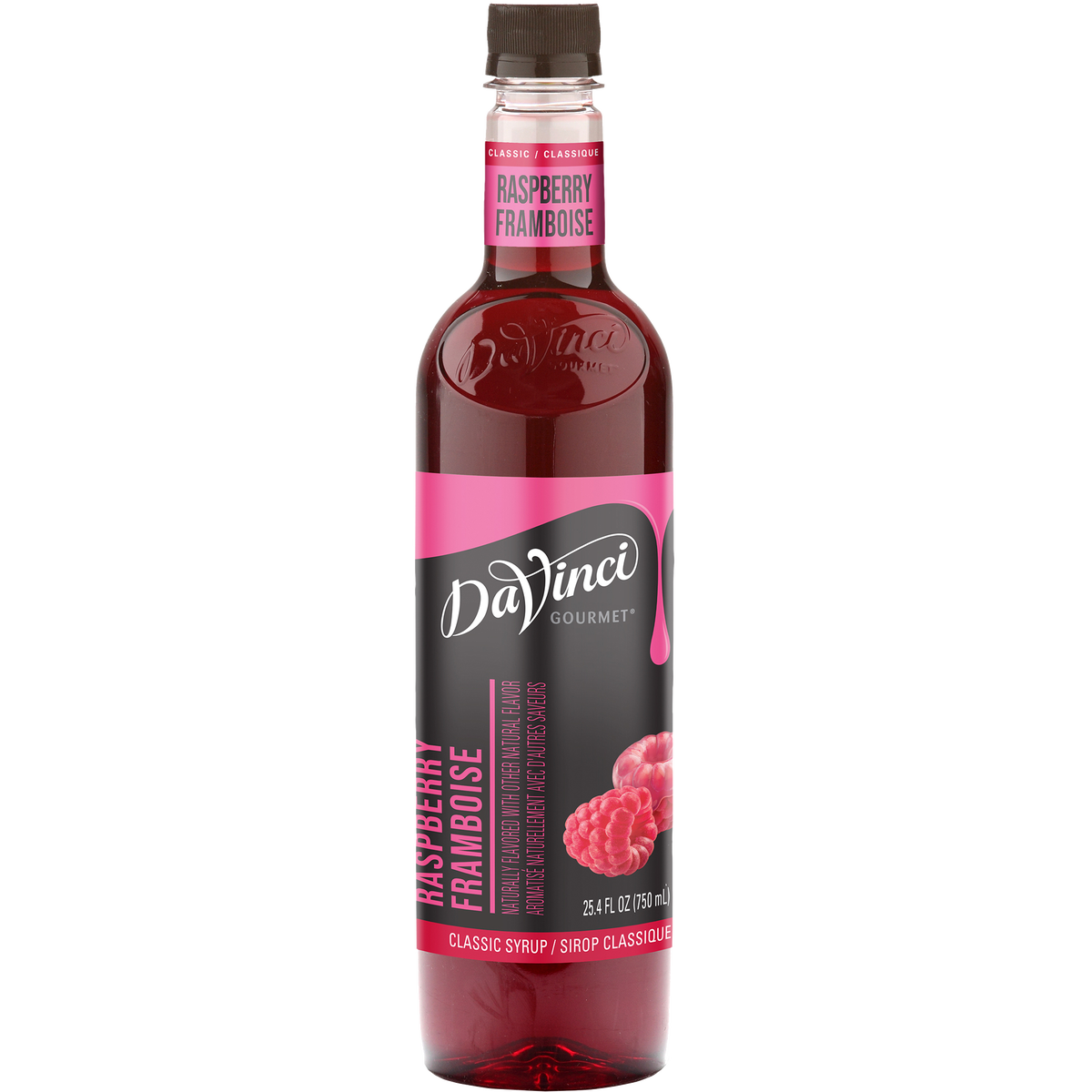 DaVinci Gourmet Classic Syrup, Raspberry, 25.4 fl oz
