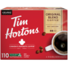 Tim Hortons Original Blend Coffee, Medium Roast, Keurig K-Cup Pods, 110 ct