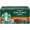 Starbucks Pike Place Coffee, Medium Roast, Keurig K-Cup Pods, 72 ct