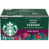 Starbucks Caff? Verona Coffee, Dark Roast, Keurig K-Cup Pods, 72 ct