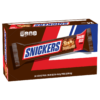 Snickers Chocolate Candy Bar, Share Size, 3.29 oz, 24 ct