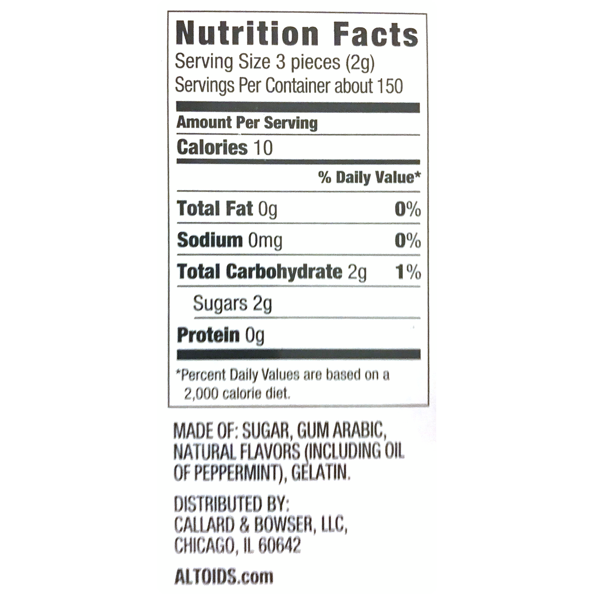 Altoids Breath Mints, Hard Peppermint Candy, 1.76 oz Tin, 12 ct - Image 2