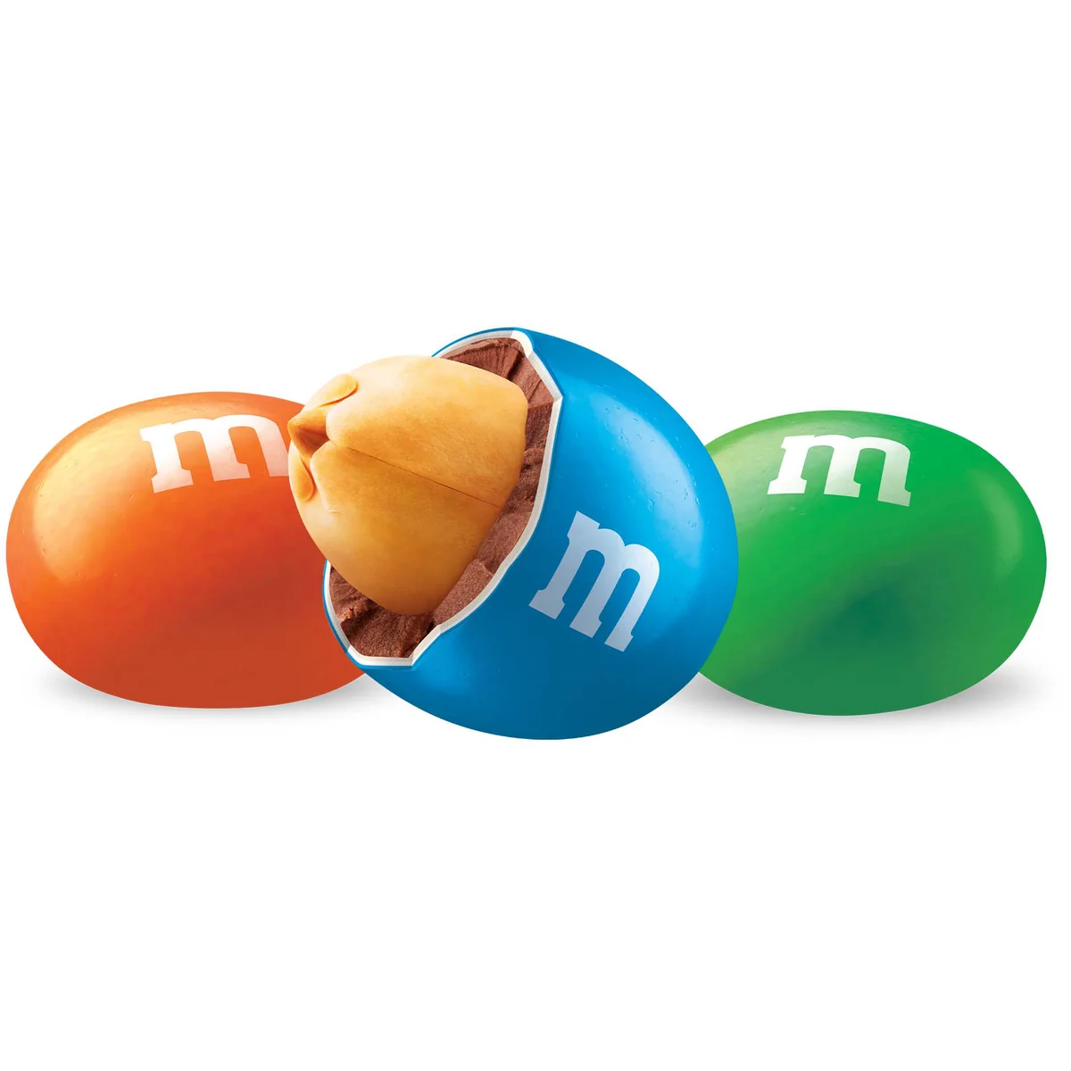 M&M'S Chocolate Candy, Peanut, Share Size, 3.27 oz, 24 ct - Image 3
